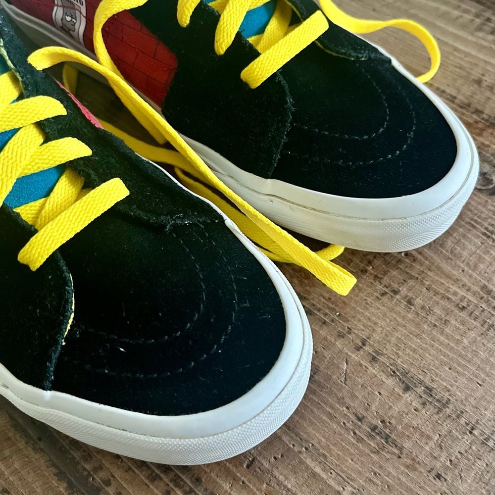 ❌SOLD❌ Vans Sk8-Low El Barto The Simpsons, Women’s SZ 8.5 GUC - Picture 7 of 10